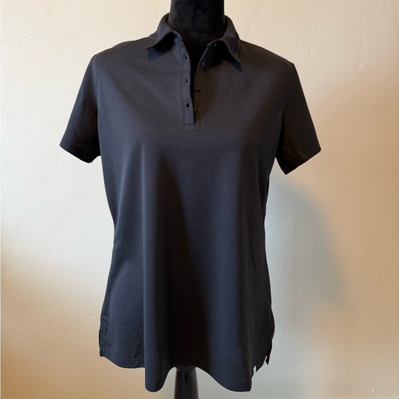 Lady Hagen Black Polo Shirt - Picture 1 of 7